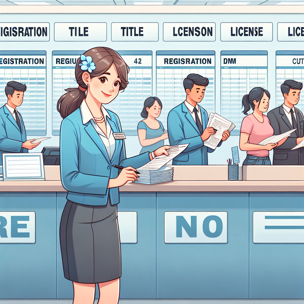 Image for How to Avoid Registration Errors at the DMV
