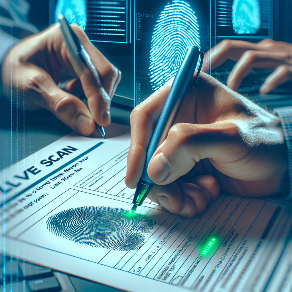 Image for How to Correct Common Errors on Your Live Scan Form