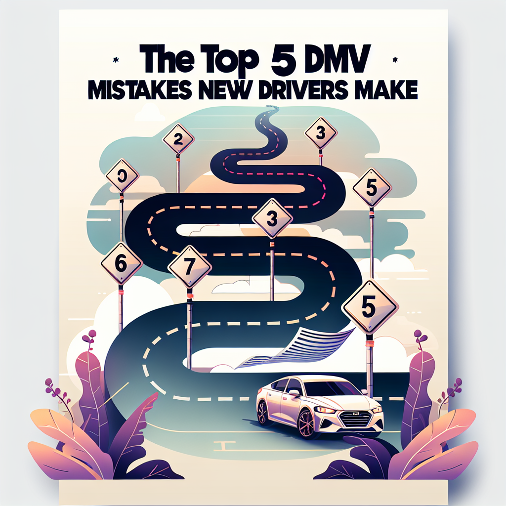 Image for The Top 5 DMV Mistakes New Drivers Make