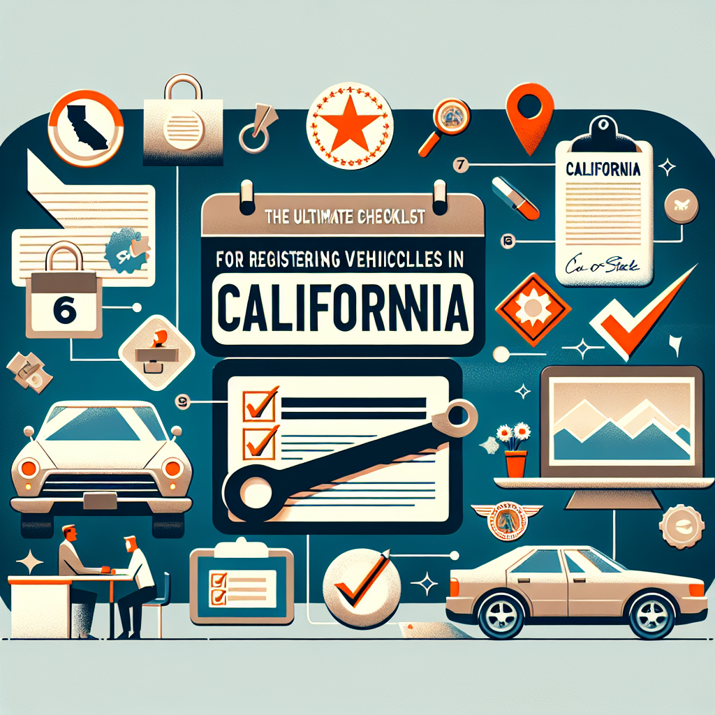 Image for The Ultimate Checklist for Registering Vehicles in California for Out-of-State Dealers