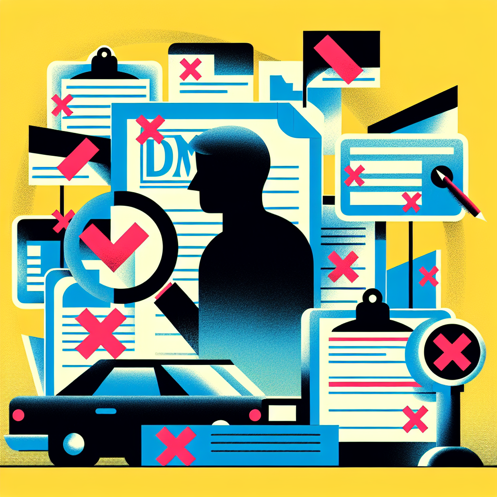 Image for DMV Document Errors: Common Mistakes and How to Correct Them