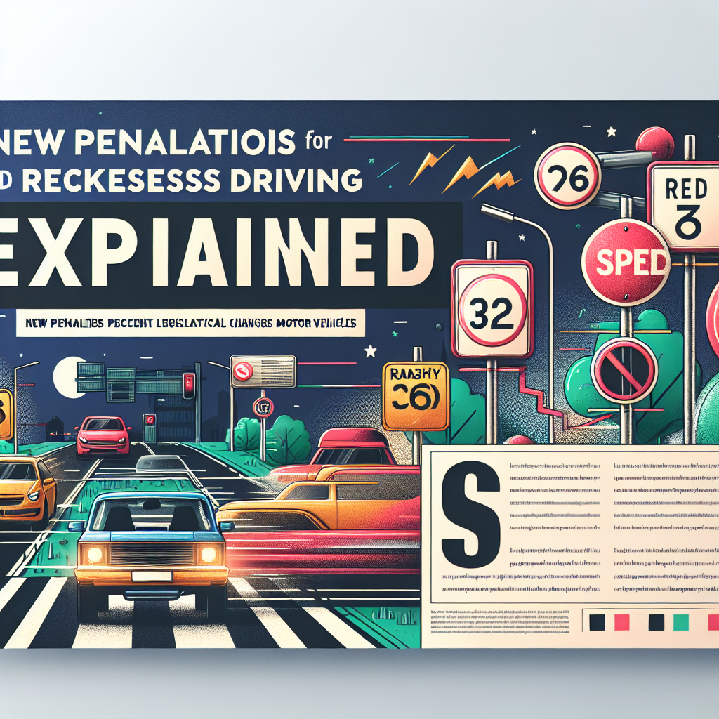 Image for DMV Legislative Update: New Penalties for Speeding and Reckless Driving Explained
