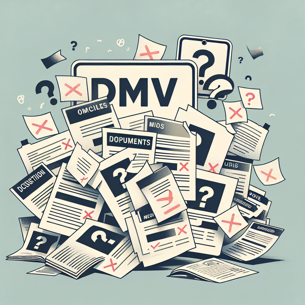 Image for DMV Mistakes: How Incorrect Documentation Causes Registration Delays