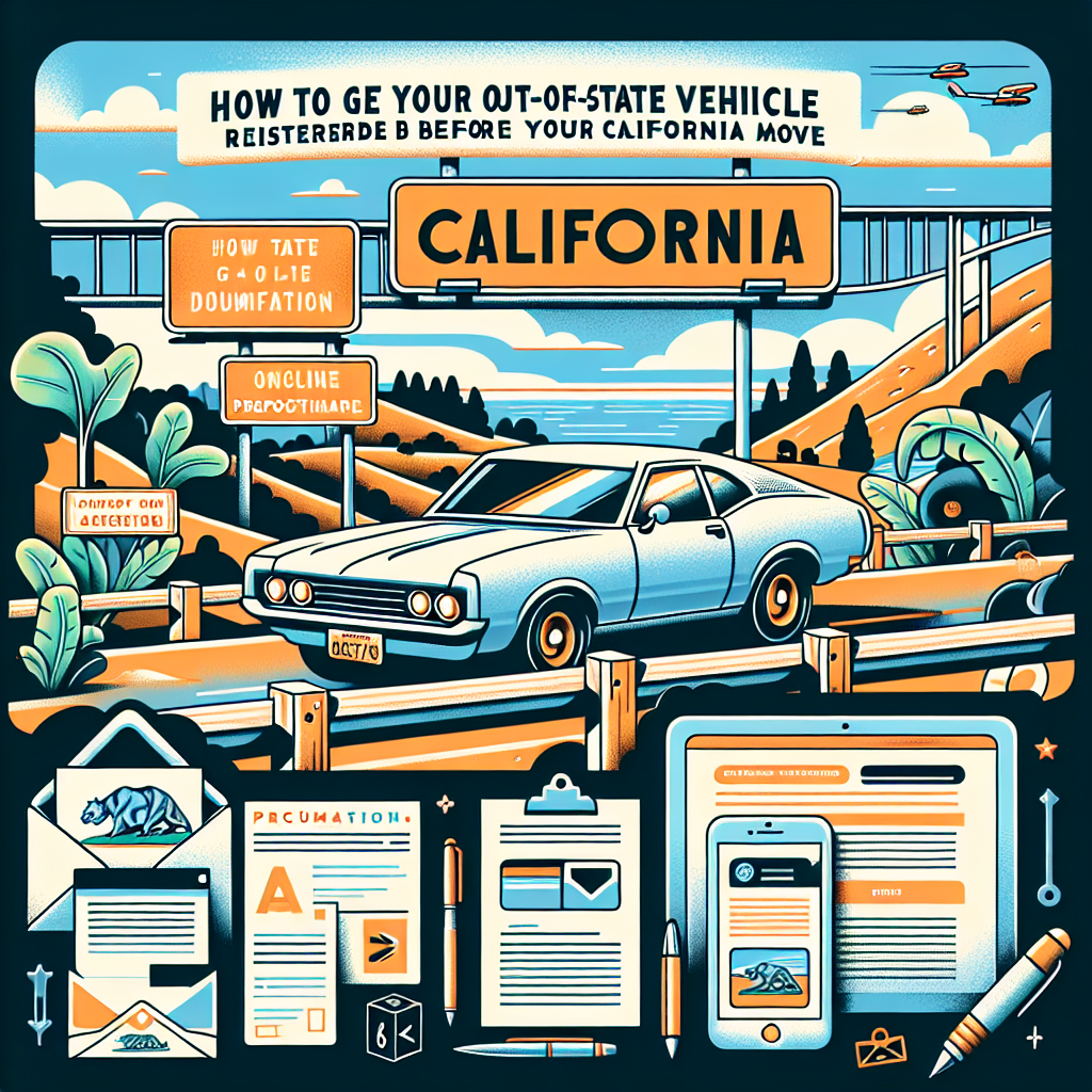 Image for How to Get Your Out-of-State Vehicle Registered Before Your California Move
