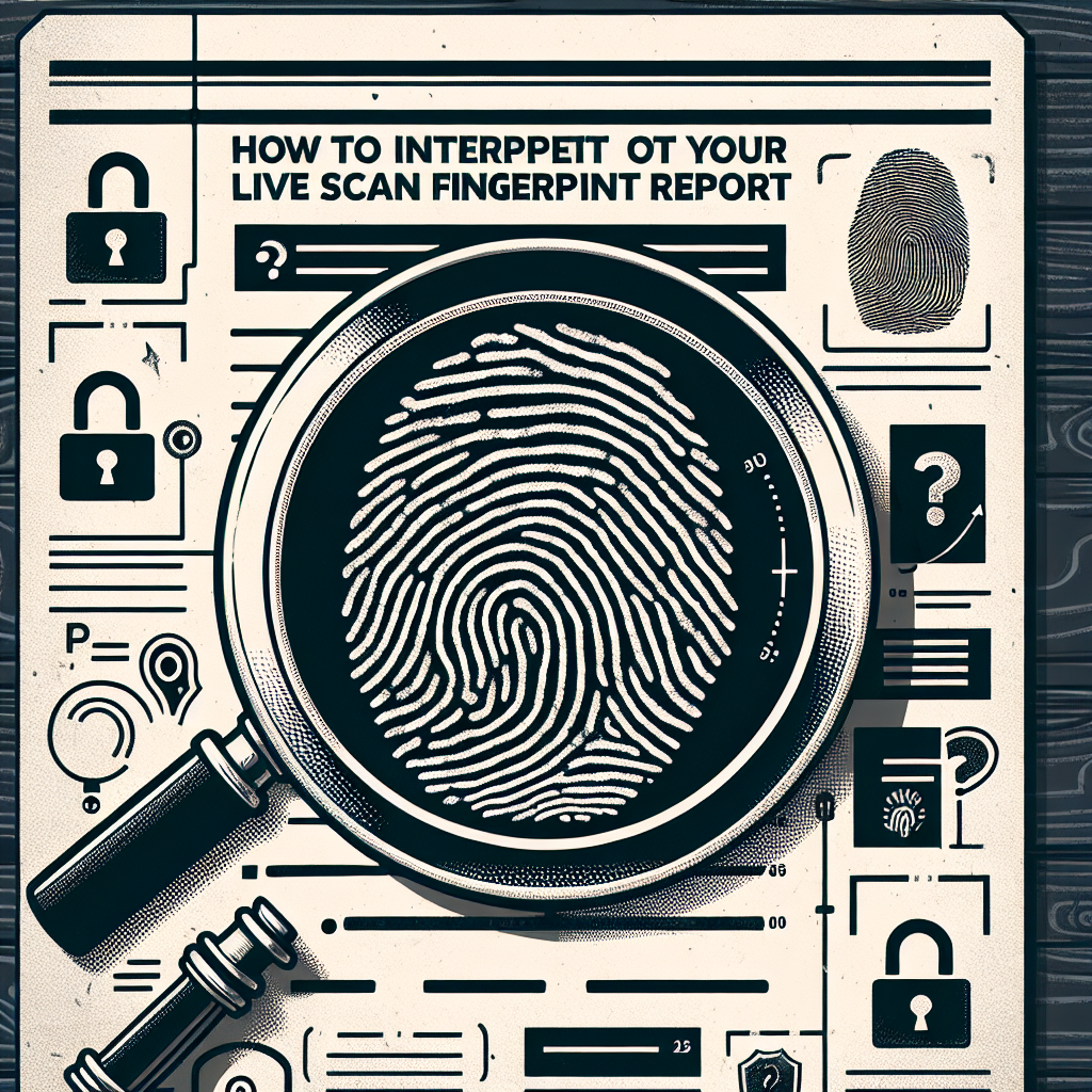 Image for How to Interpret Your Live Scan Fingerprint Report