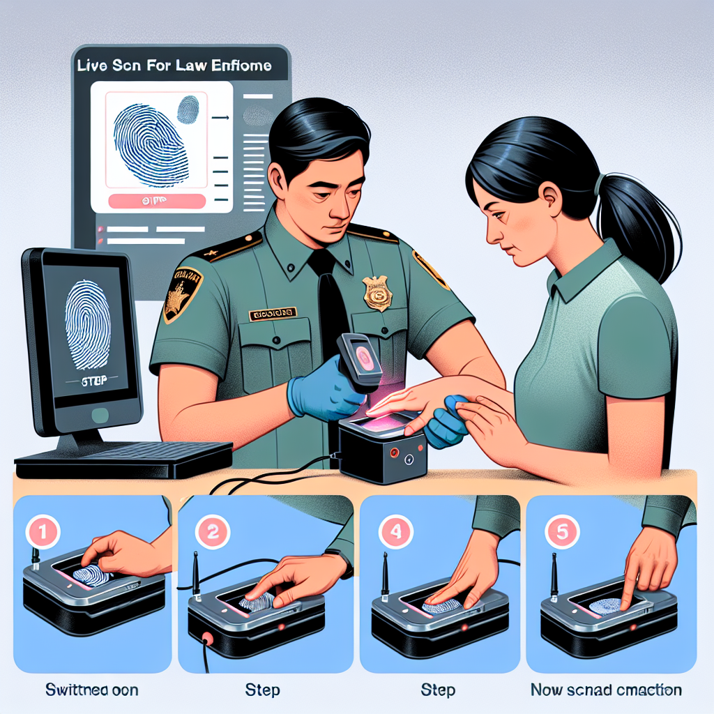 Image for Live Scan for Law Enforcement: A Step-by-Step Guide