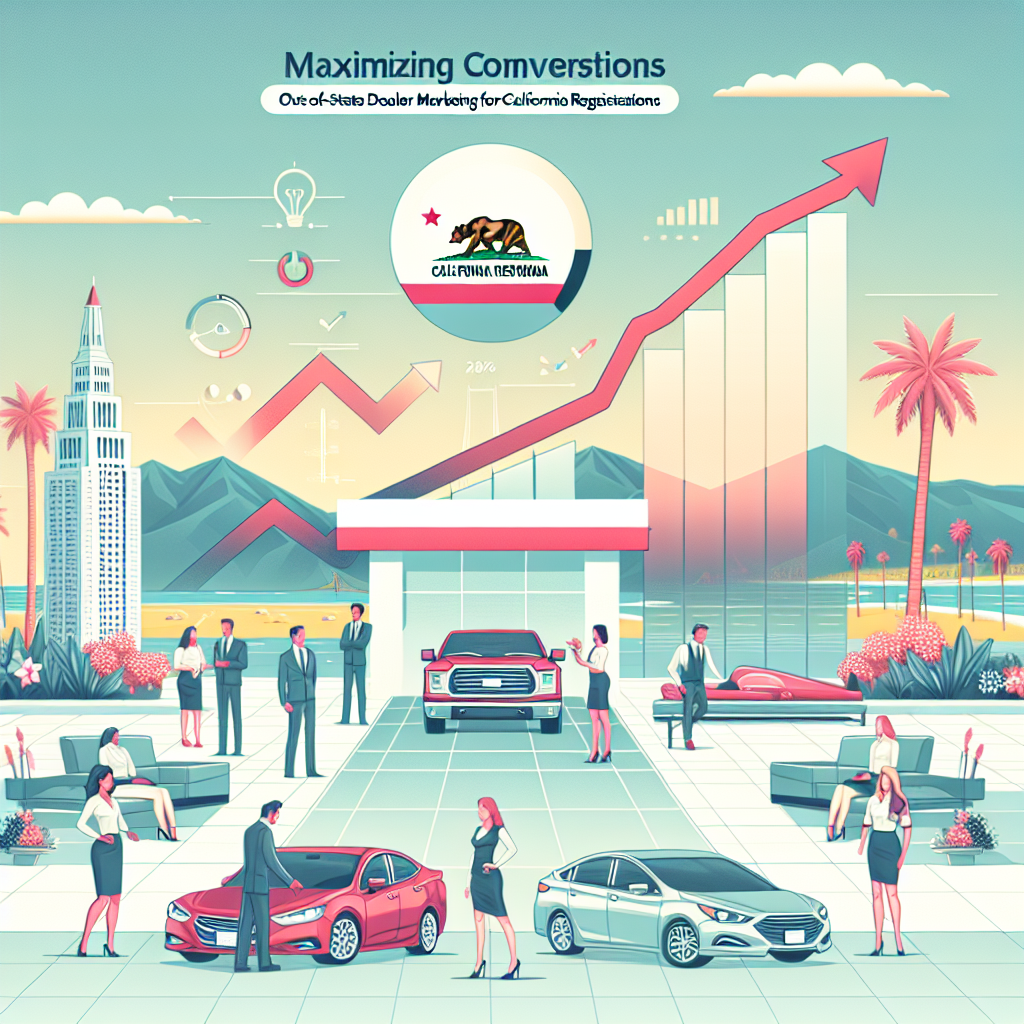 Image for Maximizing Conversions: Out-of-State Dealer Marketing for California Registrations