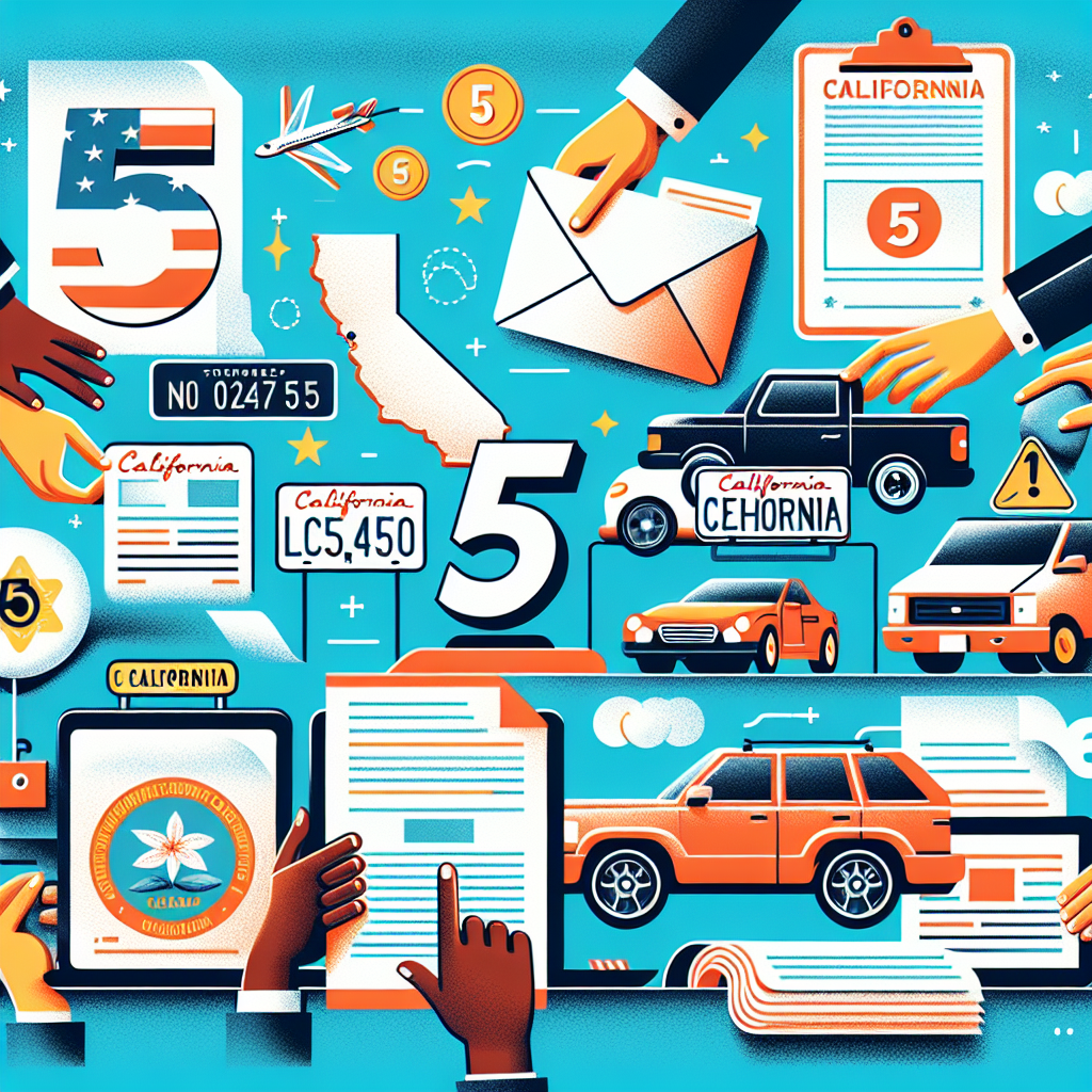 Image for The Top 5 Challenges of Out-of-State Vehicle Transfers to California