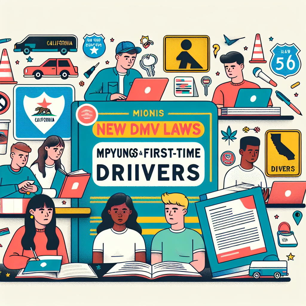 Image for What the New DMV Laws Mean for Young and First-Time Drivers in California