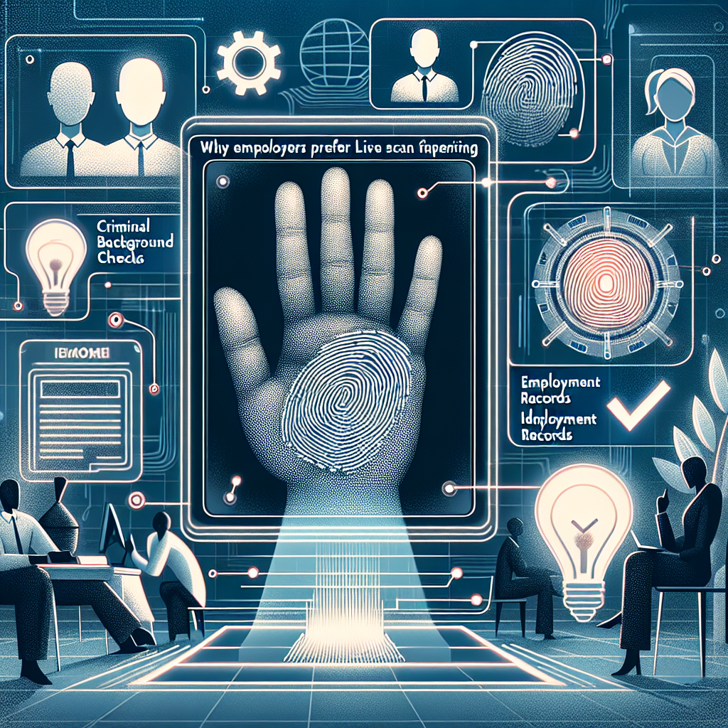 Image for Why Employers Prefer Live Scan Fingerprinting for Background Screening