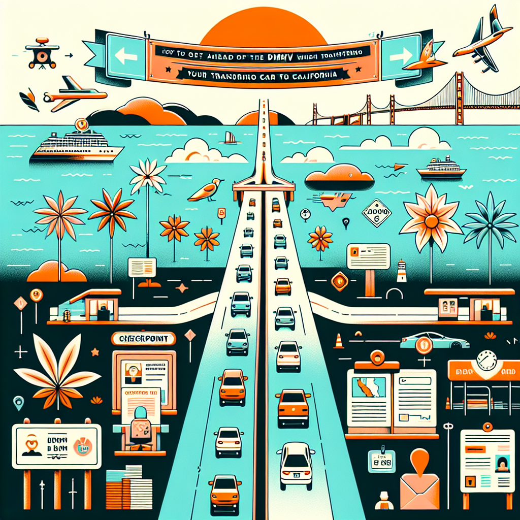 Image for How to Get Ahead of the DMV When Transferring Your Car to California
