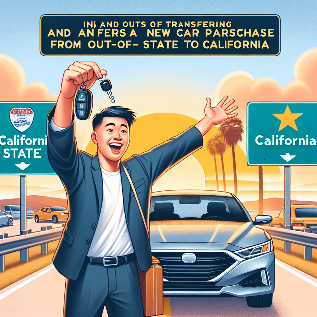 Featured image for The Ins and Outs of Transferring a New Car Purchase from Out‑of‑State to California
