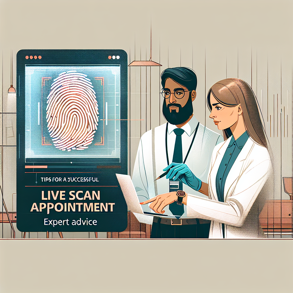Tips for a Successful Live Scan Appointment: Expert Advice