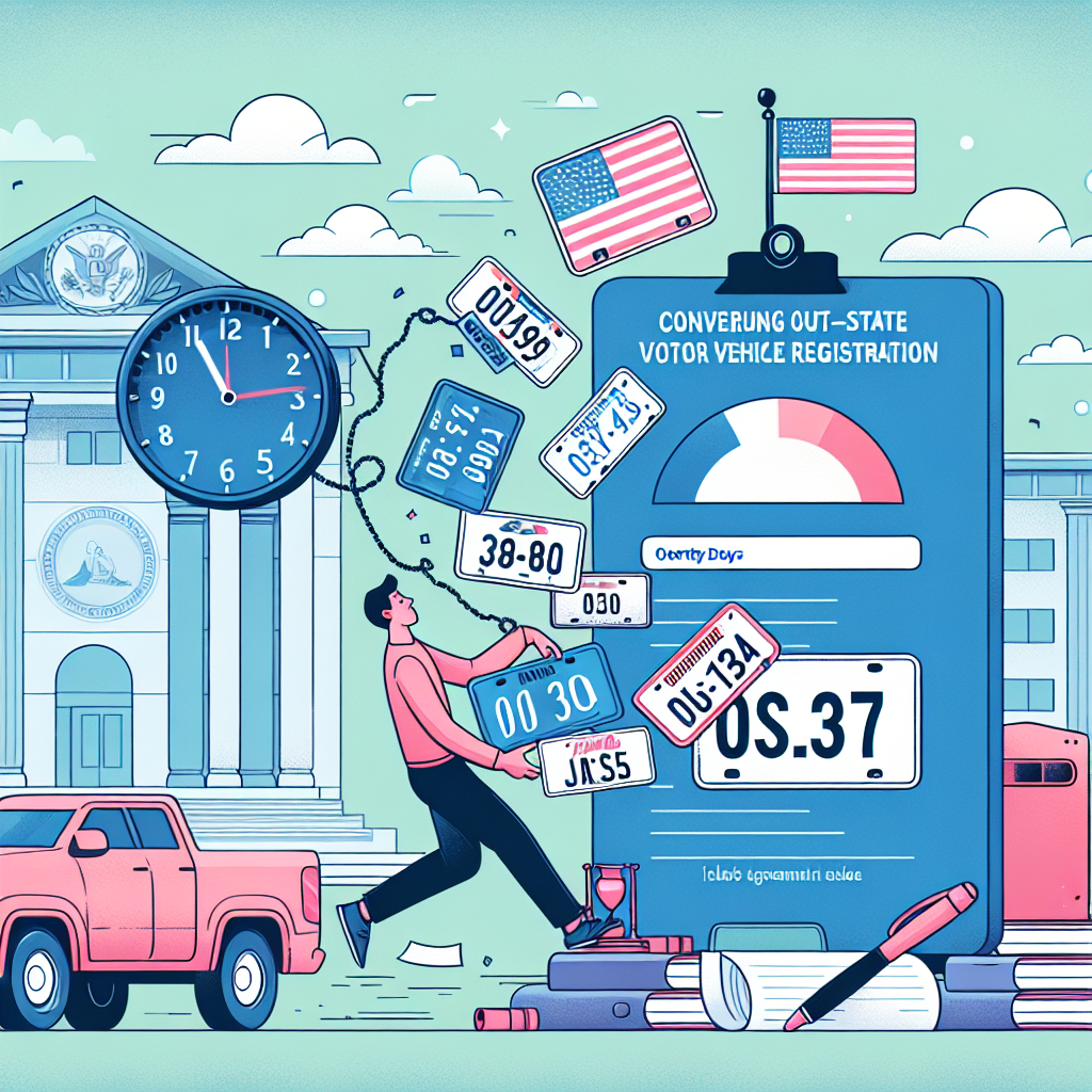 How to Convert Your Out‑of‑State Registration in Less Than 30 Days