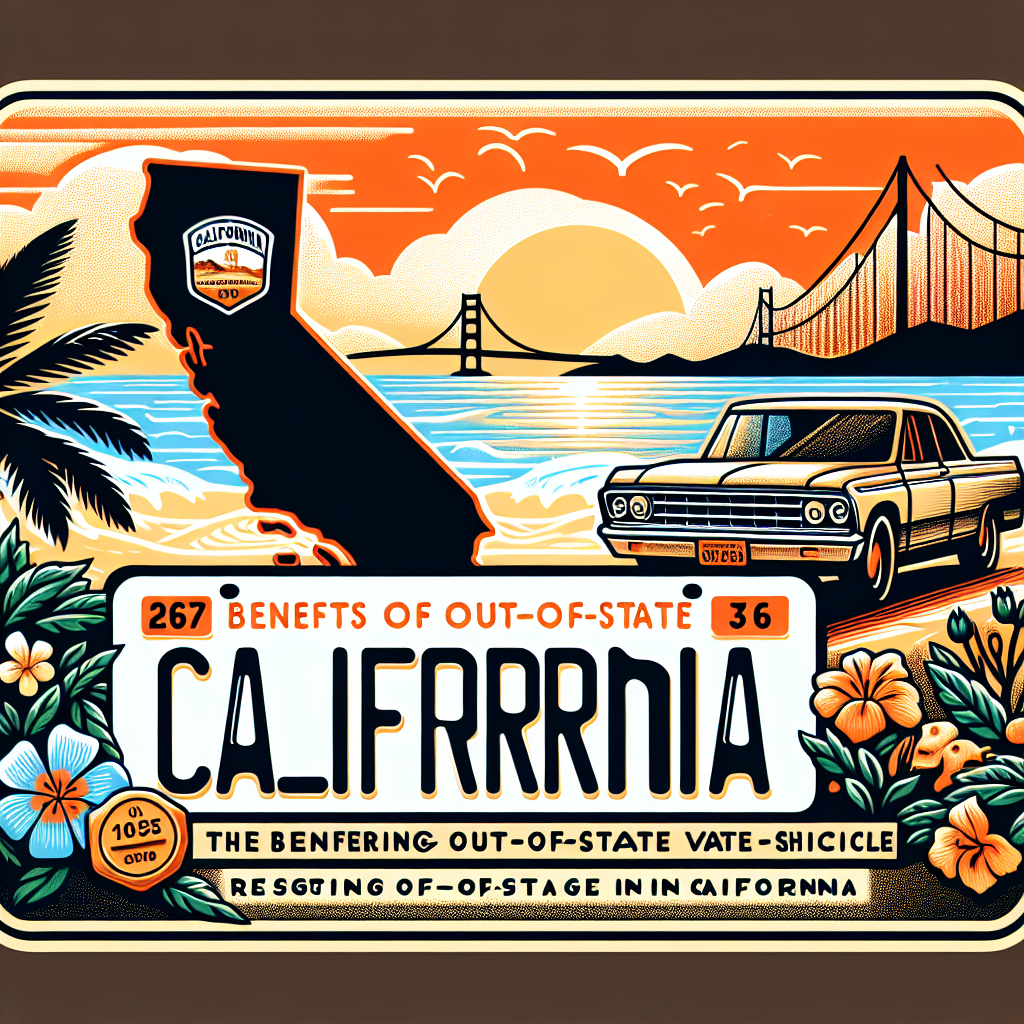 The Benefits of Registering Your Out‑of‑State Vehicle in California