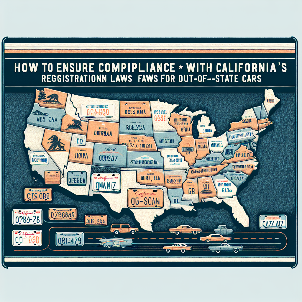 How to Ensure Compliance With California’s Registration Laws for Out‑of‑State Cars