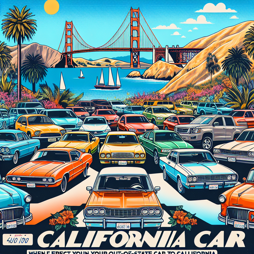 What to Expect When You Bring Your Out‑of‑State Car to California